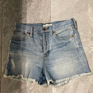 Madewell The Perfect Summer Shorts C649 Cut off Denim Shorts